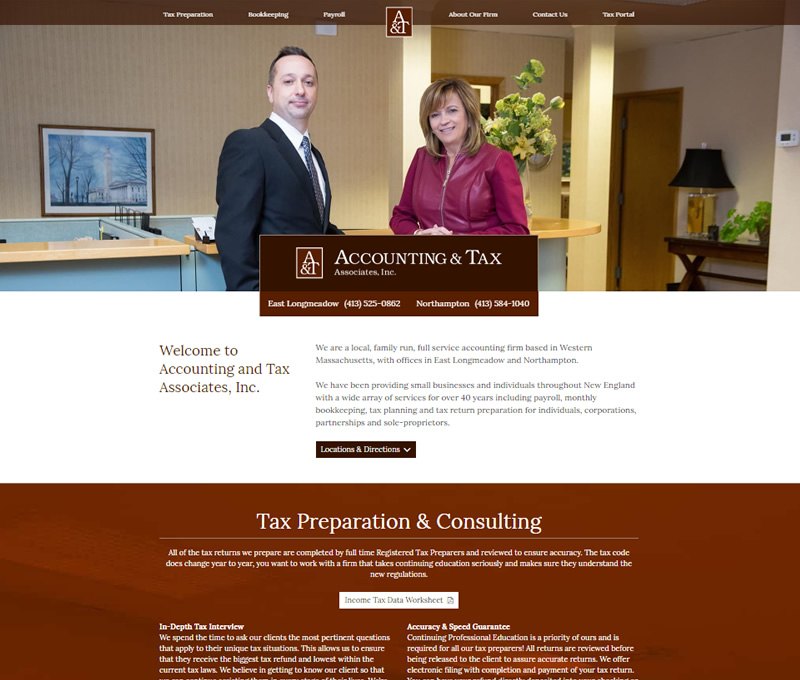 Site Launch: Accounting and Tax Associates, Inc.